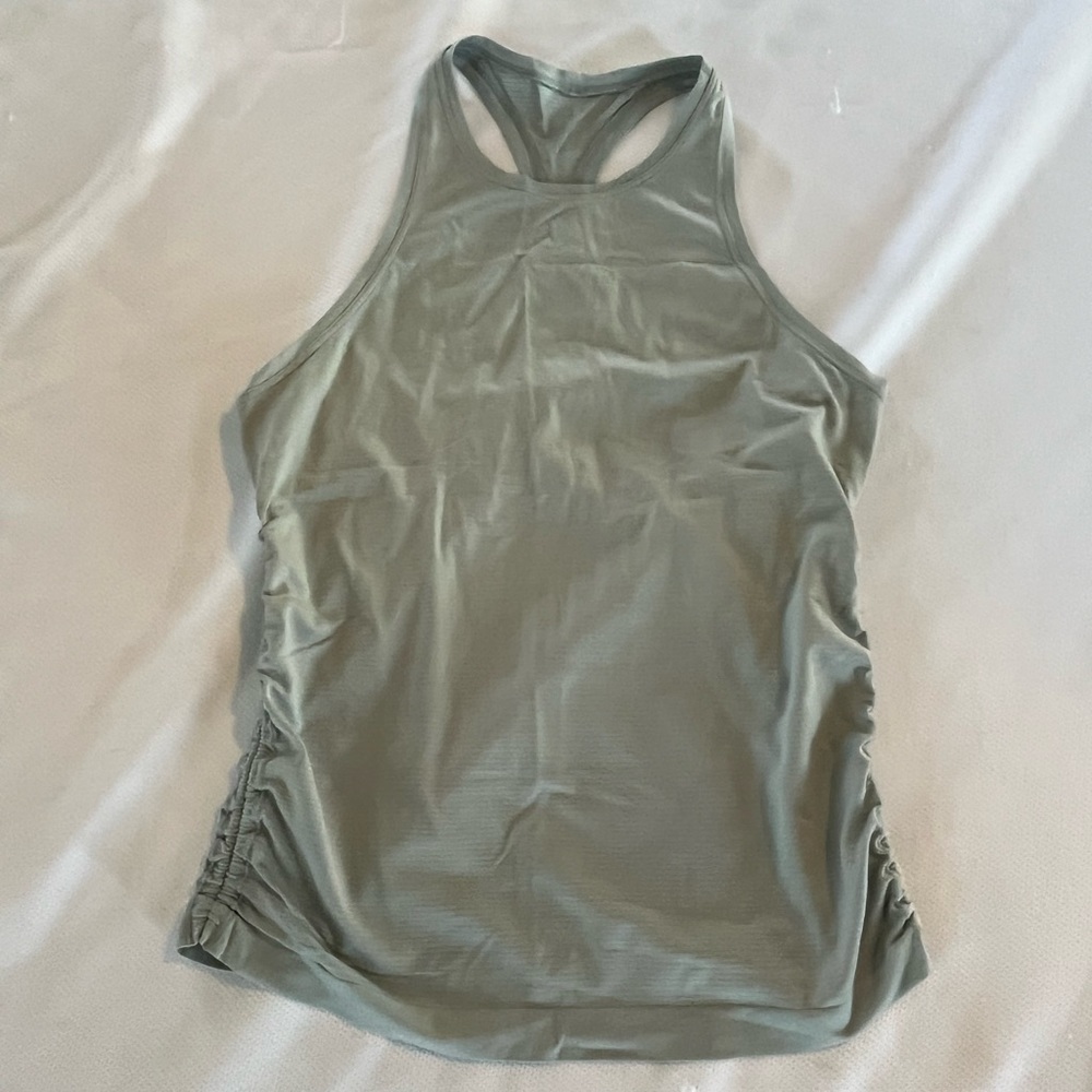 Lululemon Swiftly High Neck ruched sides